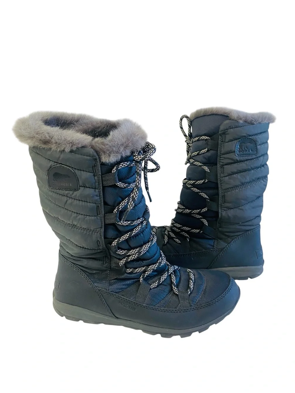 Sorel Whitney Lace Up Winter Boots Size 10